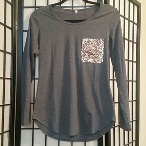 Sparkle pocket top